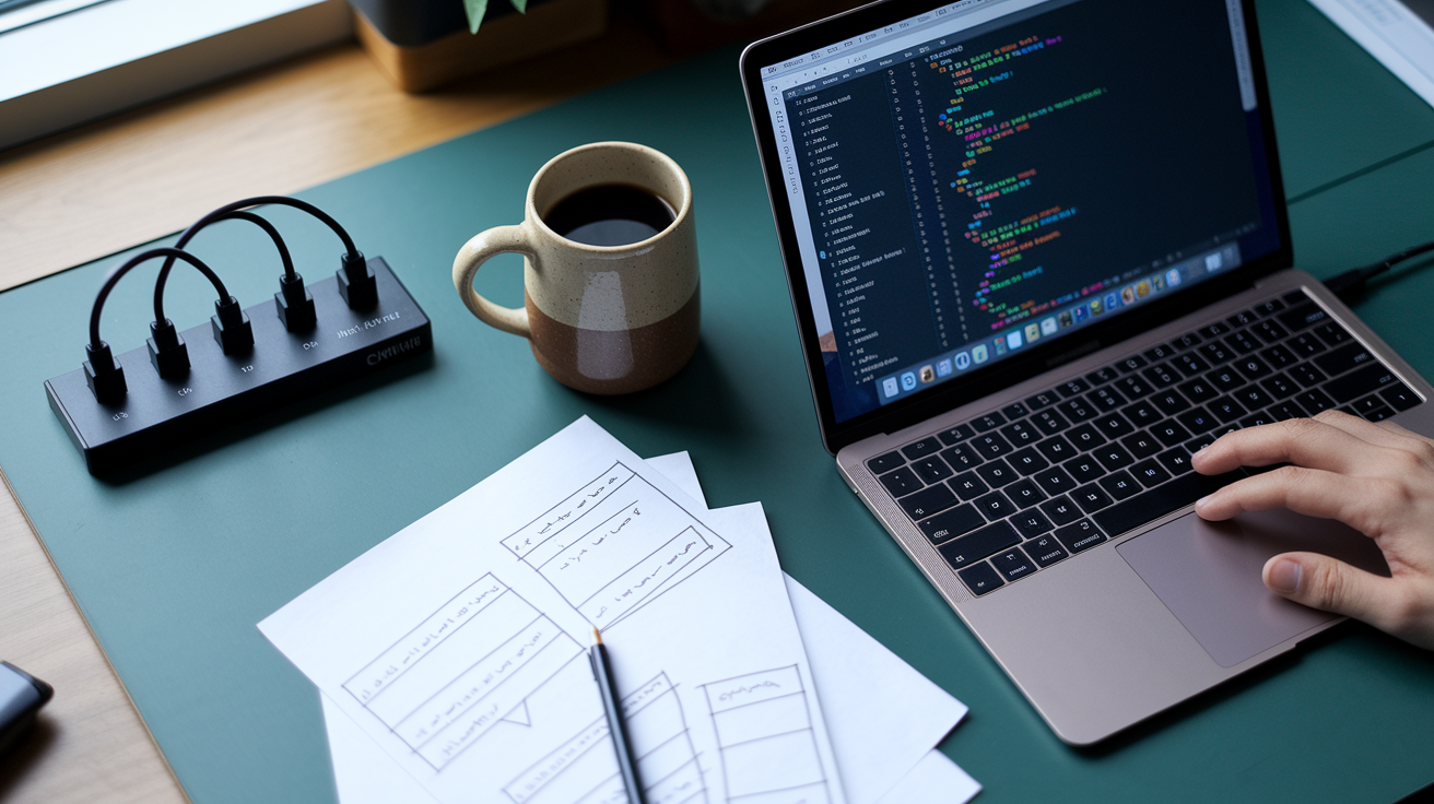 Vibe Coding website development — 1